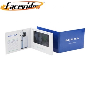 Bán Buôn Thiết Kế Chuyên Nghiệp 7 Inch Video Brochure LCD Thẻ Quảng Cáo Video Cuốn Sách - Product Image 5