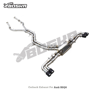 Système d'échappement Catback à soupapes d'usine pour Audi RS Q8/RSQ8 4.0T 2021-2024, échappement en acier inoxydable pour voiture de route, silencieux - Product Image 2