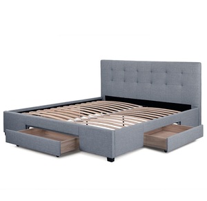 <span class=keywords><strong>Letto</strong></span> di stoccaggio a buon mercato <span class=keywords><strong>140x200</strong></span> base del <span class=keywords><strong>letto</strong></span> con cassetti - Product Image 4