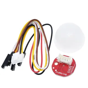 Módulo de luz eletrônico inteligente bh1750, tzt, chip, intensidade de luz, bola de luz para arduino