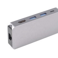 Nuevo diseño de estación de acoplamiento 11 en 1 PD100W 4K 60Hz para HDMI 1000M RJ45 Tipo-C Extensión USB 3,0 HDTV DP VGA Productos en stock