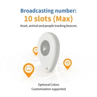Feasycom FSC-BP108B Mini balise Bluetooth 5.1 étanche IP67 à faible consommation d'énergie, balise intelligente BLE avec batterie remplaçable