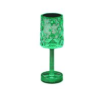 Lampe de bureau vintage en plastique, petite, écologique, durable et légère, avec abat-jour en verre, lumière chaude, idéale pour une utilisation au chevet dans les hôtels