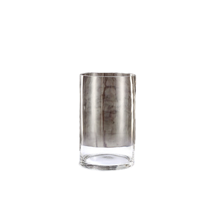 <span class=keywords><strong>Grand</strong></span> <span class=keywords><strong>vase</strong></span> <span class=keywords><strong>en</strong></span> <span class=keywords><strong>verre</strong></span> <span class=keywords><strong>transparent</strong></span>, hauteur 50 cm, diamètre 25 cm, design moderne fait à la main, Chine, bambou porte-bonheur, lys, <span class=keywords><strong>cylindrique</strong></span>, droit - Product Image 4