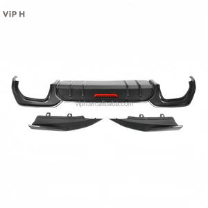 Carbon Fiber Sport Rear Diffuser Splitter Plate <strong>AO</strong> Style Black Suitable for 3 Series G20 330i M3 40i Pre-LCI - Product Image 5