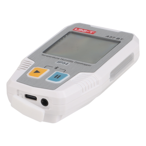 เครื่องบันทึกข้อมูลอุณหภูมิและความชื้น UNI-T A57 BT รุ่นดั้งเดิม ใช้กันอย่างแพร่หลายในด้านการแปรรูปอาหาร การขนส่งแบบควบคุมอุณหภูมิ - Product Image 1