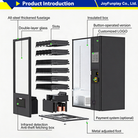 JOYVEND Fabrieksdirect Commerciële Drank- en Snackautomaat met QR-code en creditcardbetaling, CE-gecertificeerd
