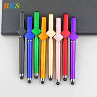 Juego de Bolígrafos de Gel de Plástico de Colores Multifuncionales Promocionales con Logotipo Personalizado, Ancho de Escritura de 0.5 mm, Tinta Negra No Borrable, Personalizado
