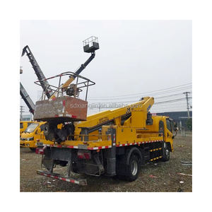 Camión de mantenimiento de gran altitud usado con elevación aérea Camión de <span class=keywords><strong>plataforma</strong></span> de <span class=keywords><strong>segunda</strong></span> <span class=keywords><strong>mano</strong></span> 18m 22m a la venta - Product Image 4