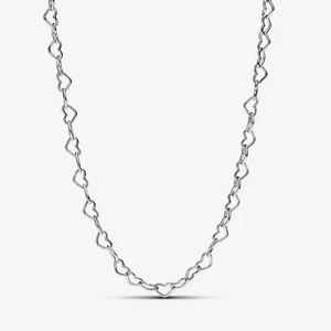 Collar de Cadena de Eslabones Chapado en Oro de Plata de Ley 925 para Mujer con Circonita, Estilo Moderno para Fiesta y Regalo - Product Image 4