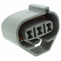 Soket Sensor CMP/CKP Otomotif Mobil, 3 Pin, Soket Sensor Tahan Air, Konektor Kawat Pigtail, Harness Kawat 6189-0028