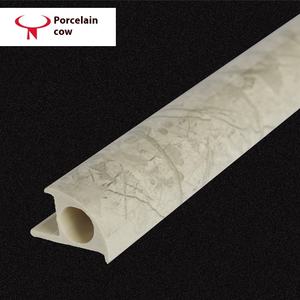 Tira protectora de esquina de azulejo de cerámica, tira de borde positivo de 1mm de espesor, tira de pared de <span class=keywords><strong>PVC</strong></span> con línea de plástico de piedra gris <span class=keywords><strong>para</strong></span> sellar - Product Image 3