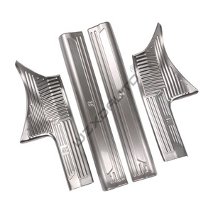 WZXD Exterior Accessories Inner Door Sills <b>Protector</b> <b>Step</b> Sill Scuff Plate for Coolray Azkarra 2019 2020 for Binyue - Product Image 1