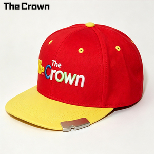 Gorra de 6 Paneles con Visera Plana de Dos Tonos y Logotipo Personalizado, Fabricante de Gorras con Clip Abrebotellas al por Mayor - Product Image 2