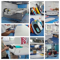 Planches de surf gonflables en PVC personnalisables les plus populaires, adultes, hydrofoil universel, ailes de kite, foil en fibre de carbone 110L/140L, océan