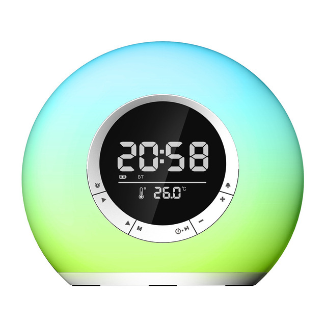 BT Alarm Clock Professional Stereo Private LED Digital Display Speaker