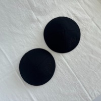 Kipás de Lino Personalizadas al por Mayor con Bolsillo Interior para Clips, Yarmulkes a Granel para Bar Mitzvah y Bodas Judías, Bordado Tono sobre Tono