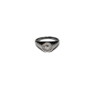 Bague tendance en acier inoxydable 316L plaqué or PVD, bijoux durables et résistants pour hommes et femmes - Product Image 2