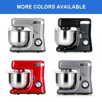 Cuisine 6.5L automatique électrique gâteau mélangeur accessoires tête acier inoxydable support mélangeur