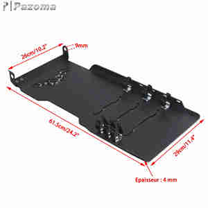 Plaque de protection moteur OEM à installation rapide pour HARLEY Softail Breakout/Fat Boy/Fat <span class=keywords><strong>Bob</strong></span>/Heritage/Low Rider/Street <span class=keywords><strong>Bob</strong></span> 2018-2026 - Product Image 5
