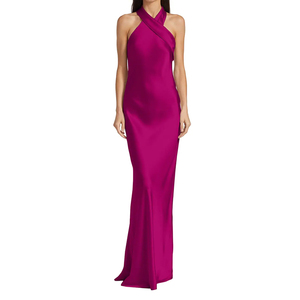 <span class=keywords><strong>Vestido</strong></span> <span class=keywords><strong>de</strong></span> noche Sexy <span class=keywords><strong>de</strong></span> lujo con cuello Halter, trajes <span class=keywords><strong>de</strong></span> <span class=keywords><strong>novia</strong></span> sin mangas elegantes <span class=keywords><strong>de</strong></span> seda satinada <span class=keywords><strong>para</strong></span> invitados <span class=keywords><strong>de</strong></span> boda y fiesta en la <span class=keywords><strong>playa</strong></span>, novedad <span class=keywords><strong>de</strong></span> <span class=keywords><strong>2021</strong></span> - Product Image 2