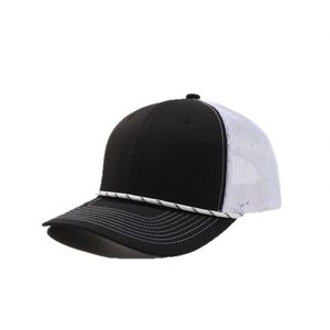 Gorra de malla promocional de 6 paneles con cierre a presión, gorra bordada con cierre a presión - Product Image 6