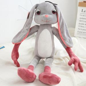 Bosque de selva conejo mono elefante fox con piernas largas orejas animales de peluche juguetes de peluche de regalo - Product Image 3