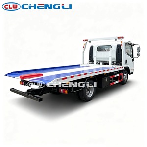 Isuzu 4x2 2 Axle 5.2m Hydraulic Rollback Flatbed <b>Tow</b> <b>Truck</b> One <b>Tow</b> Two <b>Wrecker</b> With Hydraulic Winch For Road Breakdown Vehicle - Product Image 3