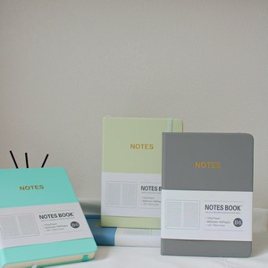 Tre-fibre máy tính xách tay với biểu tượng tùy chỉnh tối giản kinh doanh & Sáng Tạo sinh viên máy tính xách tay trang trống A5 Kích thước bán buôn - Product Image 3