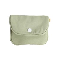 Dompet kartu kredit wanita, dompet kustom dengan kancing kapasitas besar