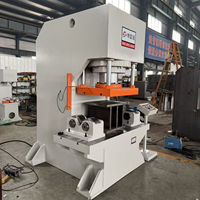 Presse hydraulique à colonne unique robuste de 500 tonnes Y41-500T, presse industrielle pour le redressage et le formage des métaux avec table de travail personnalisée