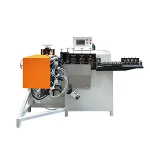 Machine automatique de fabrication d'anneaux en fil métallique et machine de fabrication d'anneaux en acier