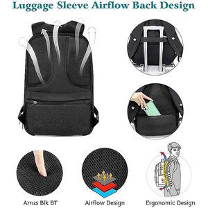 Laptop <b>Backpack</b> 20-39L Programmable Led Screen Waterproof Unisex Travel Motorcycle <b>Backpack</b> - Product Image 6