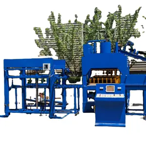 Mesin bata tanah liat hidrolik otomatis penuh HBY10-10 kapasitas tertinggi mesin pembentuk bata semen
