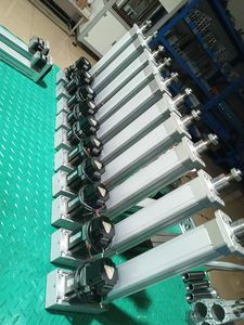 Fast Pneumatic <b>Linear</b> <b>Actuator</b> with Piston Cylinder Gearbox Engine Components - Product Image 2