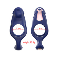Masajeador de Pene Masculino con Control Remoto Inalámbrico, Masaje Corporal Sexual para Adultos