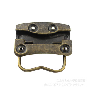 A37 ที่จับกล่องเหล็กแผ่นโลหะ ที่จับพับได้ ทนทาน สำหรับกล่อง สไตล์จีนใหม่ - Product Image 2