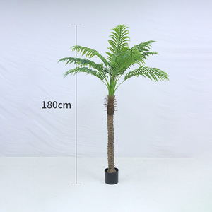Bonsaï d'arbre de coco artificiel Dream Castle 160cm 180cm 210cm Plante décorative intérieure et extérieure - Product Image 4
