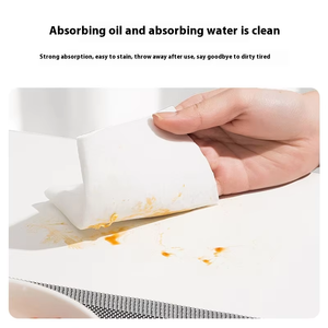 منشفة تنظيف للاستعمال مرة واحدة-خرقة كسولة جافة ورطبة استخدام مزدوج-لفة للاستعمال لمرة واحدة - Product Image 5