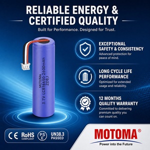 Batterie lithium-ion 3,7 V 2600 mAh de qualité supérieure, stable et à décharge ternaire, pour traceur GPS portable - Product Image 2