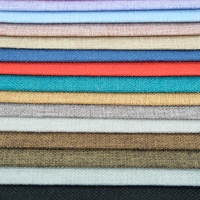 Tissu de haute qualité 100% polyester, poids moyen, tissé uni, doux, respirant, résistant à l'eau, 160 g/m², pour textiles de maison, boîtes de rangement
