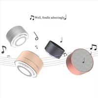 Étanche Mini A10 Métal Portable Sans Fil pour Haut-Parleur Bluetooth avec Haut-Parleur de Musique LED avec Communication WiFi
