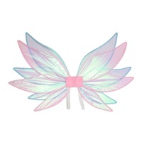 Ailes de Fée Éblouissantes pour Déguisement de Personnage d'Anime, Accessoires de Maquillage pour Fêtes de Fin d'Année, Vente Chaude