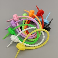 Bloemenster siliconen pluche riem kledingtas sleutelhanger koord siliconen kabelbinder (Bloemensterband)