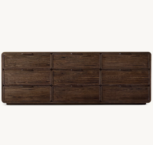 Meubles <span class=keywords><strong>de</strong></span> chambre à coucher <span class=keywords><strong>de</strong></span> luxe <span class=keywords><strong>de</strong></span> haute qualité <span class=keywords><strong>Commode</strong></span> <span class=keywords><strong>de</strong></span> chambre à coucher avec rangement en bois massif et <span class=keywords><strong>noyer</strong></span> avec 9 tiroirs - Product Image 6
