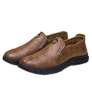 Nuevos Zapatos de Hombre de Suela Blanda a la Moda, Zapatos Casuales de Negocios para Hombre de <span class=keywords><strong>PU</strong></span> a la Moda - Product Image 5
