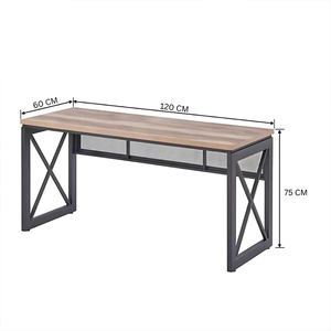Meubles de <span class=keywords><strong>bureau</strong></span>, table d'ordinateur, <span class=keywords><strong>bureau</strong></span> avec double bibliothèque, étagère à livres, blanc, pour salon - Product Image 2