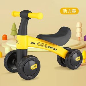 Trottinette d'apprentissage pour bébé de 1 à 3 ans, trotteur musical pliable pour enfants, mini-vélo facile à conduire - Product Image 1