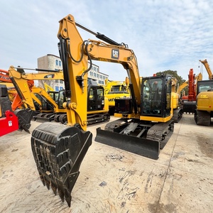 Excavatrice hydraulique Caterpillar 7,5 tonnes CAT307.5 d'occasion, économique en carburant, puissante, avec moteur, boîte de vitesses, pompe, puissance de 36,5 kW, fabriquée aux États-Unis - Product Image 2