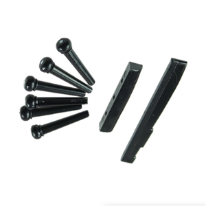Broches de pont de <span class=keywords><strong>guitare</strong></span> <span class=keywords><strong>acoustique</strong></span> personnalisées de bonne qualité, pièces d'écrou de selle, écrou de <span class=keywords><strong>guitare</strong></span> - Product Image 4